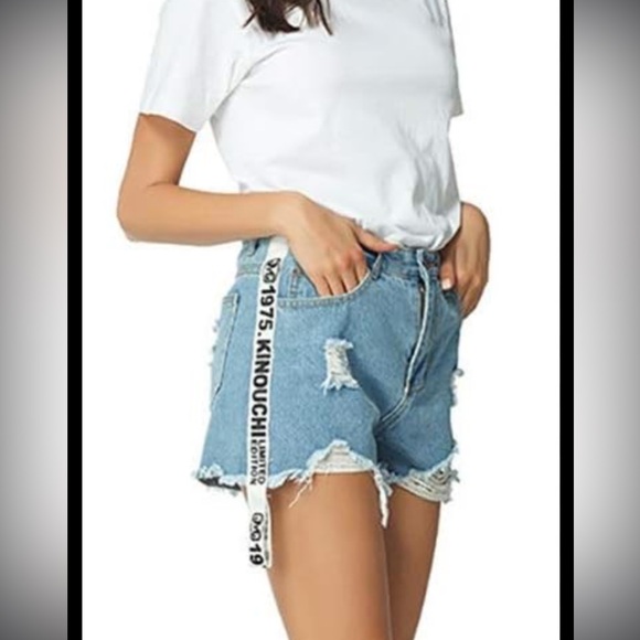 Kinouchi Limited Edition 1975 Women's Denim Shorts‎ - Picture 1 of 7